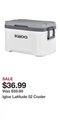Cabela's Igloo Latitude 52 Cooler offer