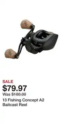 Cabela's 13 Fishing Concept A2 Baitcast Reel offer
