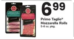 Safeway Primo Taglio Mozzarella Rolls offer