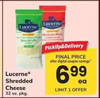 Lucerne Shredded Cheese