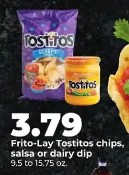 Hy-Vee Frito-Lay Tostitos chips, salsa or dairy dip offer