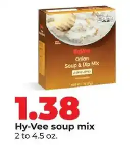 Hy-Vee Hy-Vee soup mix offer