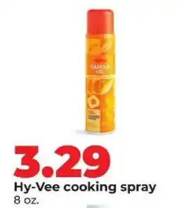 Hy-Vee Hy-Vee cooking spray offer