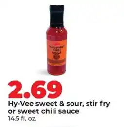 Hy-Vee Hy-Vee sweet & sour, stir fry or sweet chili sauce offer