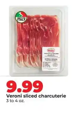 Hy-Vee Veroni sliced charcuterie offer