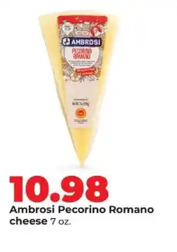 Hy-Vee Ambrosi Pecorino Romano cheese offer