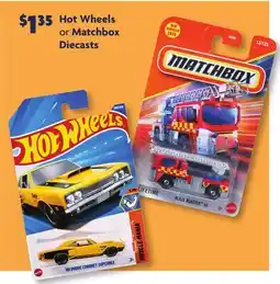 Family Dollar Hot Wheels or Matchbox Diecasts offer