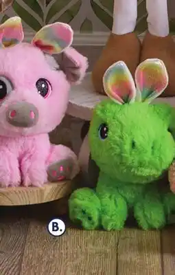 Family Dollar Character Plush with Bunny Ears offer