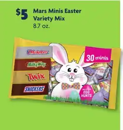 Family Dollar Mars Minis Easter Variety Mix offer