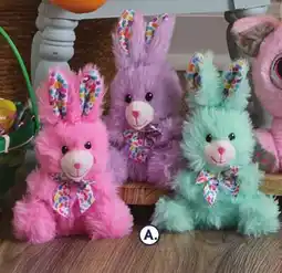 Family Dollar Jellybean Scented Plush Bunny, Plastic Woven Easter Basket, or Bamboo Easter Basket offer