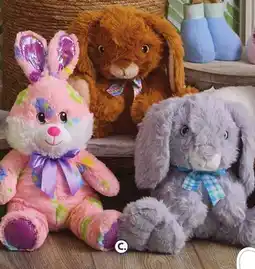 Family Dollar Printed Plush Bunny offer