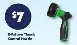 Family Dollar 8-Pattern Thumb Control Nozzle offer
