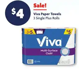 Family Dollar Viva Paper Towels offer