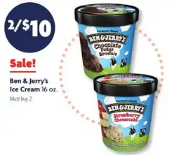 Family Dollar Ben & Jerry's Ice Cream offer