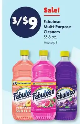 Family Dollar Fabuloso Multi-Purpose Cleaners 33.8 oz offer