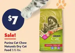 Family Dollar Purina Cat Chow Naturals Dry Cat Food offer