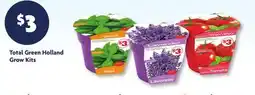 Family Dollar Total Green Holland Grow Kits offer