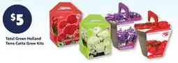 Family Dollar Total Green Holland Terra Cotta Grow Kits offer