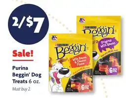 Family Dollar Purina Beggin' Dog Treats offer