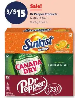 Family Dollar Dr Pepper Products offer