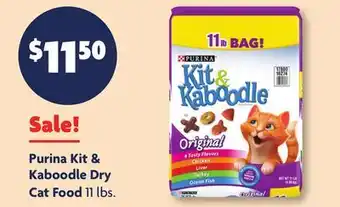 Family Dollar Purina Kit & Kaboodle Dry Cat Food offer