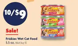 Family Dollar Friskies Wet Cat Food 5.5 oz offer