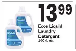 Safeway Ecos Liquid Laundry Detergent offer