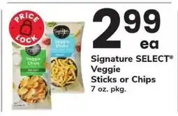 Safeway Signature SELECT Veggie Sticks or Chips offer