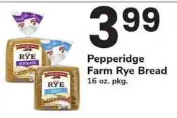 Safeway Pepperidge Farm Rye Bread offer