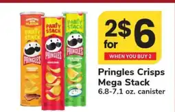 Safeway Pringles Crisps Mega Stack offer