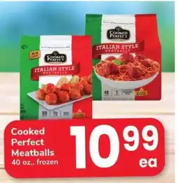 Safeway Cooked Perfect Meatballs offer