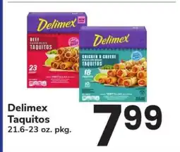 Safeway Delimex Taquitos offer