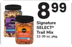 Safeway Signature Select Trail Mix offer