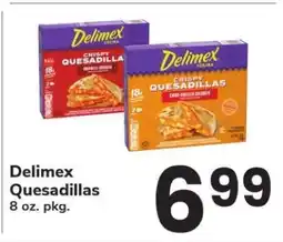 Safeway Delimex Quesadillas offer