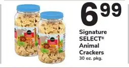 Safeway Signature Select Animal Crackers offer