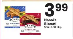 Safeway Nonni’s Biscotti offer