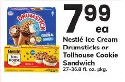 Safeway Nestlé Ice Cream Drumsticks or Tollhouse Cookie Sandwich offer