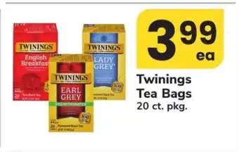 Safeway Twinings Tea Bags offer