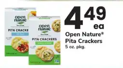 Safeway Open Nature Pita Crackers offer