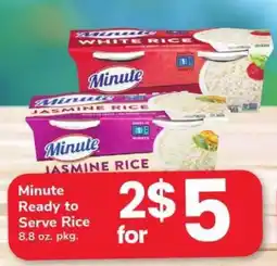 Safeway Minute Ready to Serve Rice offer