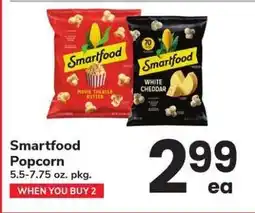 Safeway Smartfood Popcorn offer