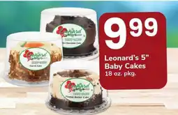 Safeway Leonard's 5” Baby Cakes offer