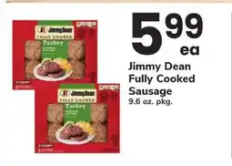 Safeway Jimmy Dean Fully Cooked Sausage offer