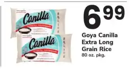 Safeway Goya Canilla Extra Long Grain Rice offer