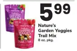 Safeway Nature’s Garden Yoggies Trail Mix offer