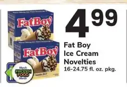 Safeway Fat Boy Ice Cream Novelties offer