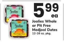 Safeway Joolies Whole or Pit Free Medjool Dates offer