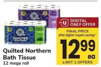 Safeway Quilted Northern Bath Tissue offer