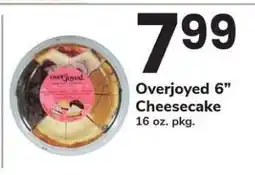 Safeway Overjoyed 6 Cheesecake offer