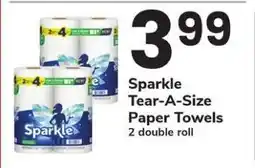 Safeway Sparkle Tear-A-Size Paper Towels offer